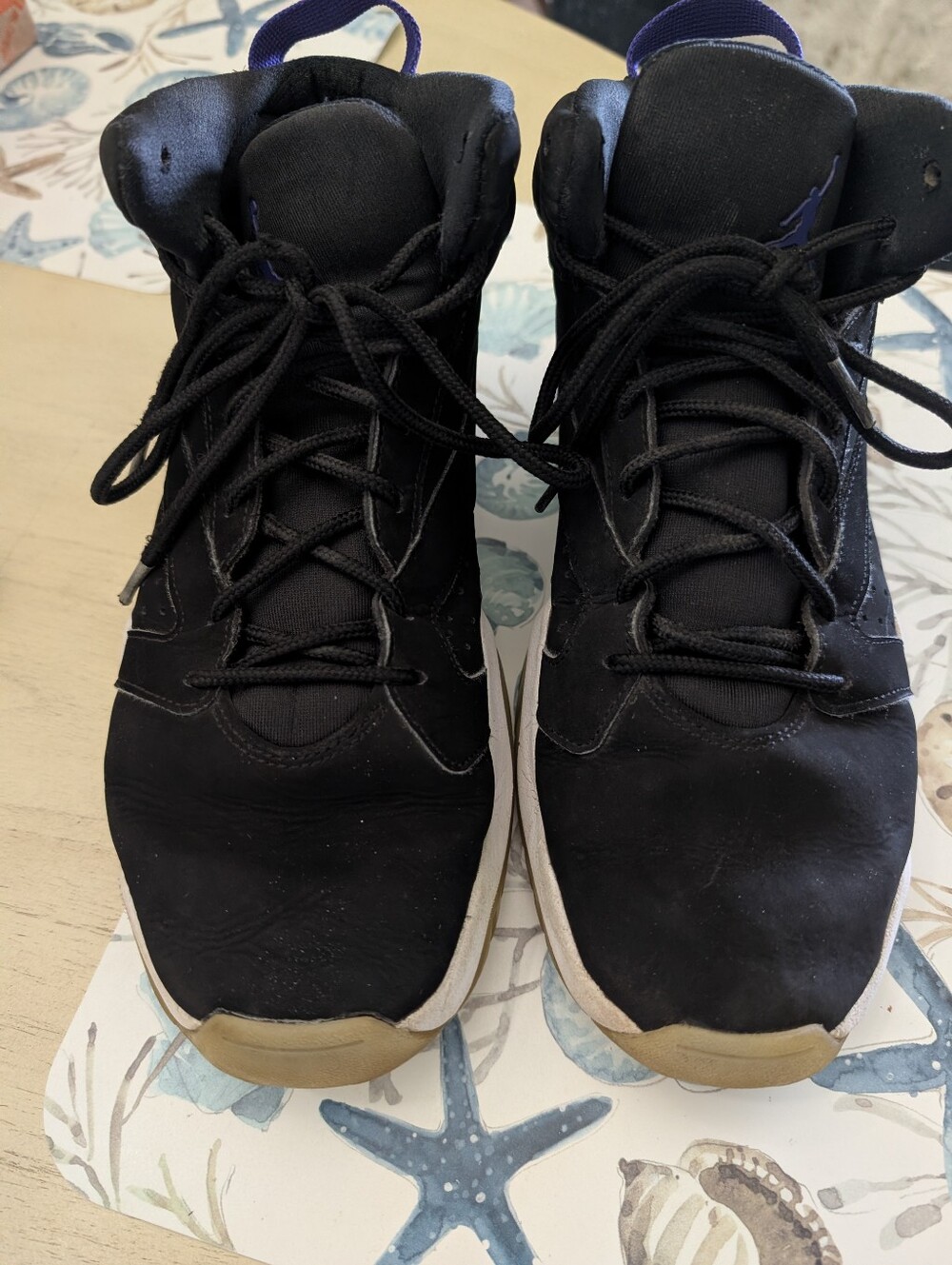 Air Jordan Lift Off Black Basketball Sneakers Size 10.5